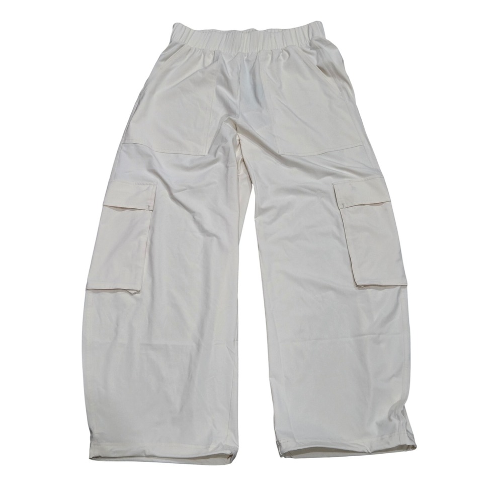 NEW Fabletics Daydreamer + Barrel Cargo Pants Elastic Waist Utility Small Toggle